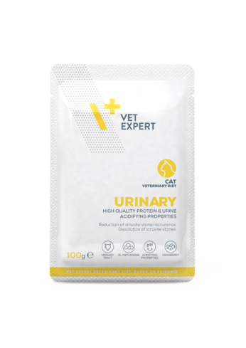 VetExpert Veterinary Diet Urinary tasak macskáknak 100 g