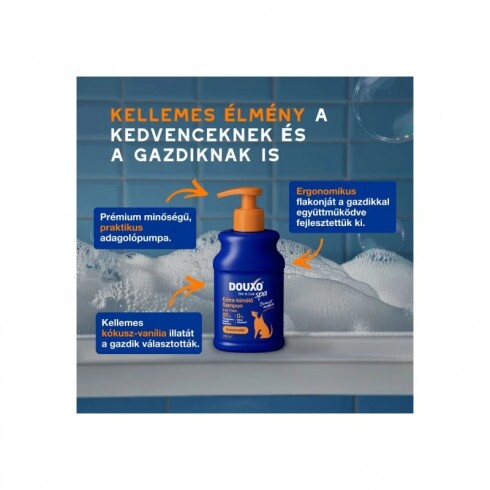 Douxo Spa 2 az 1-ben gubancoldó sampon kutyáknak 250ml