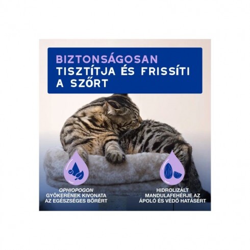 Douxo Spa Lemosást nem igénylő frissítő hab macskáknak 150ml