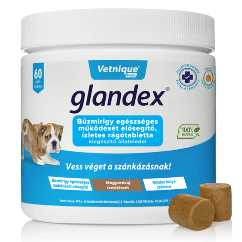 Glandex 240g 60 db rágótabletta