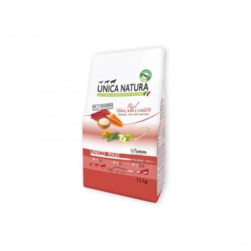 Gheda Unica Natura Unico Maxi - Venison, szarvassal 12kg
