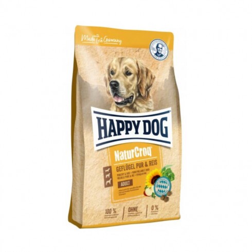 Happy Dog NaturCroq Adult Geflügel & Reis 11kg