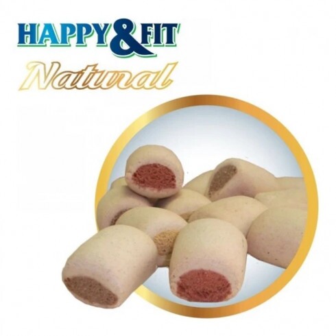 Happy&Fit Natural Töltött Trió Keksz jutalomfalat 10kg