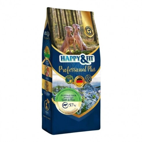 Happy&Fit Professional Plus Puppy & Junior Sensitive Lamb & Rice 2x18kg