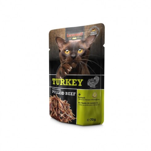 Leonardo alutasak pulykahús extra tépett marhahússal 70g
