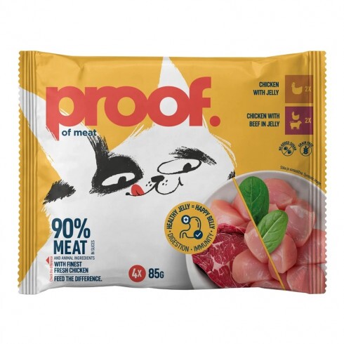 Proof Cat Alutasak Multipack húsos 4x85g