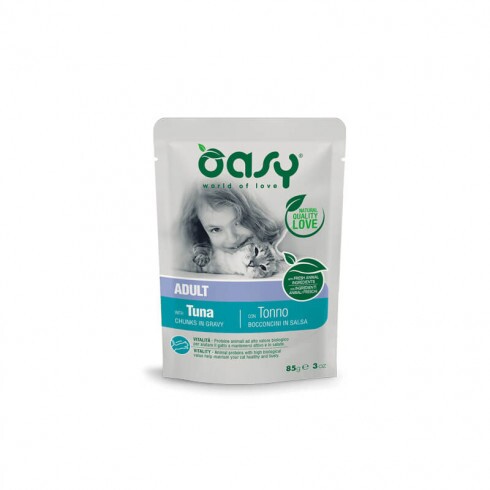 Oasy Cat Alutasakos Chunks in Gravy Adult Tuna 85g