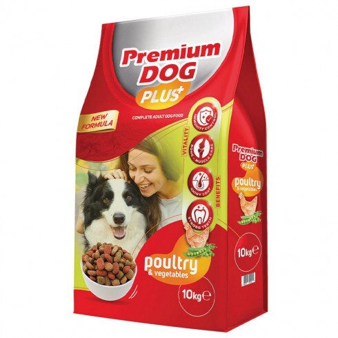 Premium Dog PLUS Száraz Poultry&Vegetable