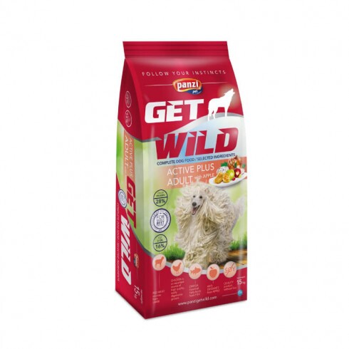 Panzi Getwild Adult Active Plus kutyatáp 15kg