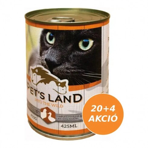 Pet s Land Cat Konzerv Baromfi 415g