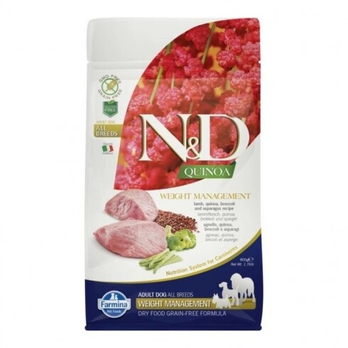 N&D Quinoa Dog Weight Management Adult mini 800g