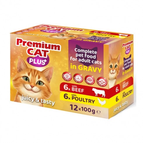 Premium Cat alutasak multipack 12*100g