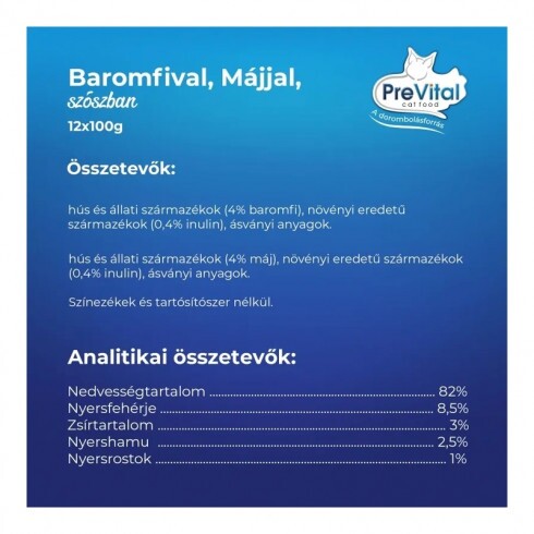 Prevital Alutasak Macska 12*100g Steril Multipack