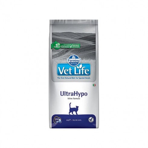 Vet Life Natural Diet Cat Ultrahypo 2kg