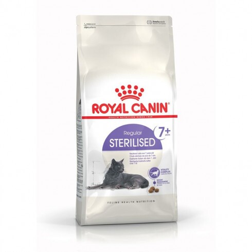 Royal Canin Sterilised 7+ 10kg-ivartalanított idősödő macska száraz táp