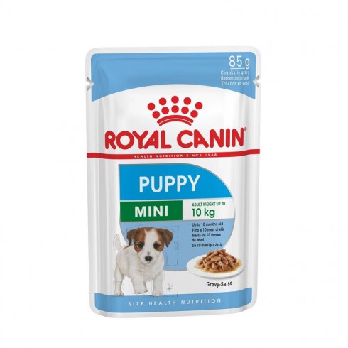 Royal Canin Mini Puppy 12x85g-nedves táp kistestű kölyök kutya részére