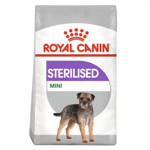 Royal Canin Mini Sterilised 3kg-száraz táp ivartalanított felnőtt kutyáknak