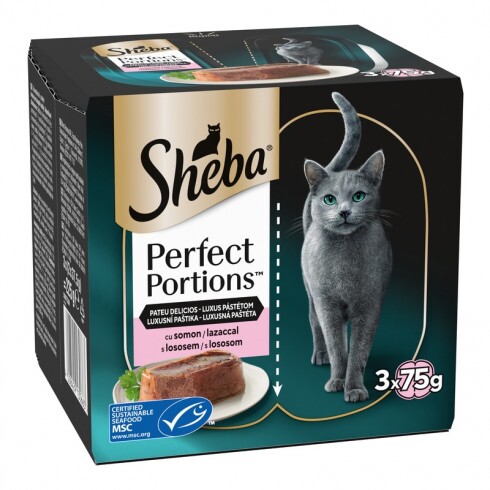Sheba Perfect Portions Multipack Lazac 6x37,5g