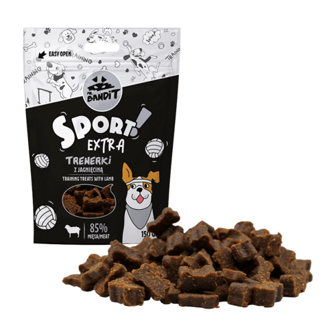 Mr. Bandit Jutalomfalat SPORT EXTRA báránnyal 150g