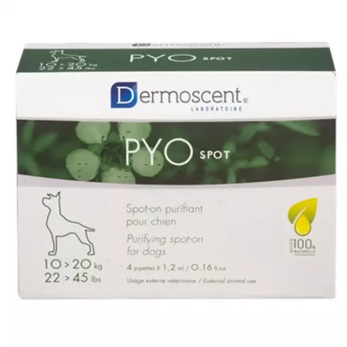 Dermoscent Pyo spot kutya 10-20 kg 4x