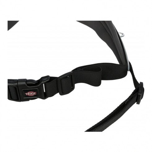 Trixie derékra rögzíthető póráz futáshoz M-L, fekete