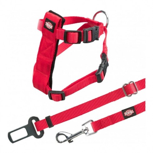 Trixie Biztonsági Öv Macskának 20-50cm/15mm,piros