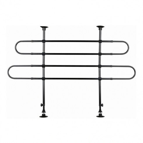 Trixie Térelválasztórács Autóba 2elemes 85-140cm/75-110cm fekete