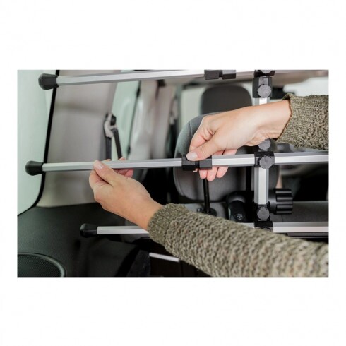 Trixie Térelválasztórács Autóba 105-172cm/46-60cm ezüst/fekete
