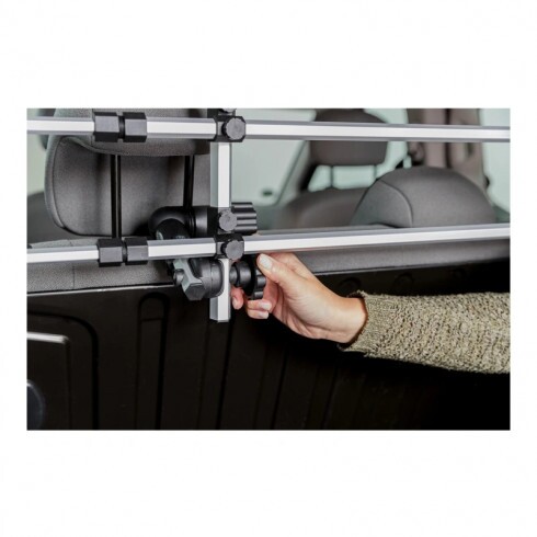 Trixie Térelválasztórács Autóba 105-172cm/46-60cm ezüst/fekete