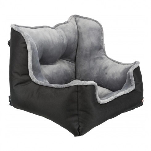 Trixie Ülés Autóba 50x40x50cm, Fekete/Szürke