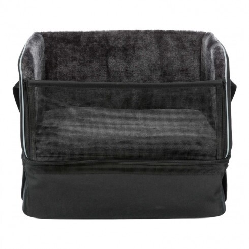 Trixie Autóba Szállítótáska Fekete 45×38×37cm,fekete