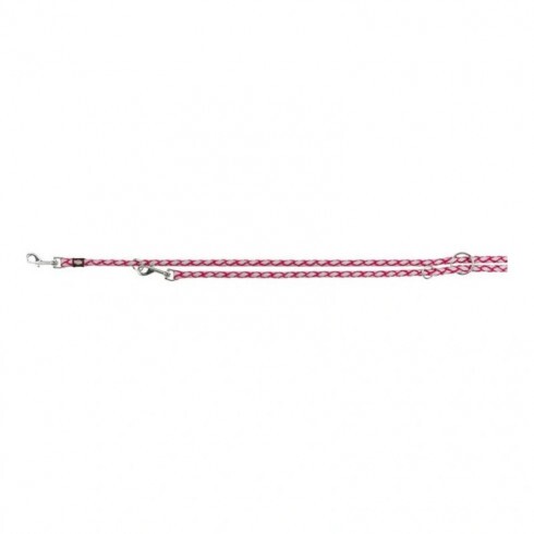Trixie Cavo hosszabbítható fényvisszaverő póráz, L-XL: 2,00m/18mm fuchsia