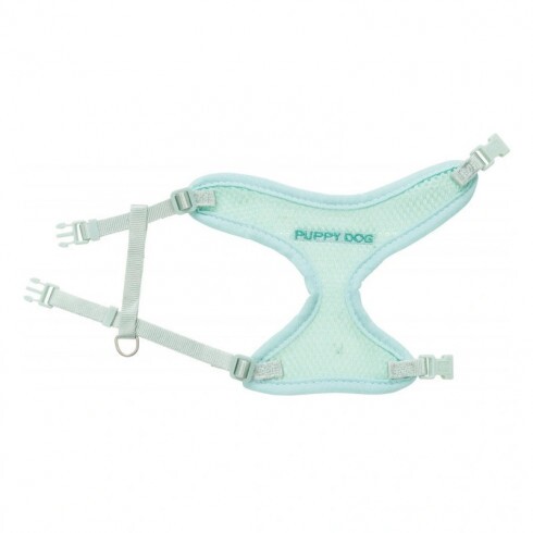 Trixie Junior Puppy Soft Szett Hám+póráz 26–34 cm/10mm 2m menta