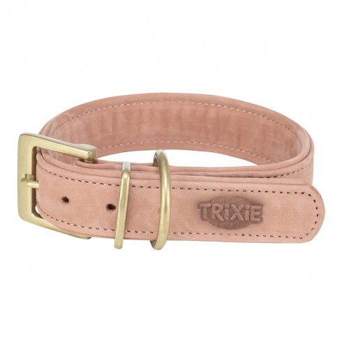 Trixie Nyakörv Pure bőr, L: 47–54 cm / 40 mm, rózsaszín