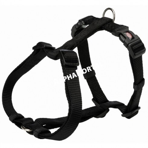Trixie Hám Új Prémium H XL-XXL 85-130cm/38mm Fekete
