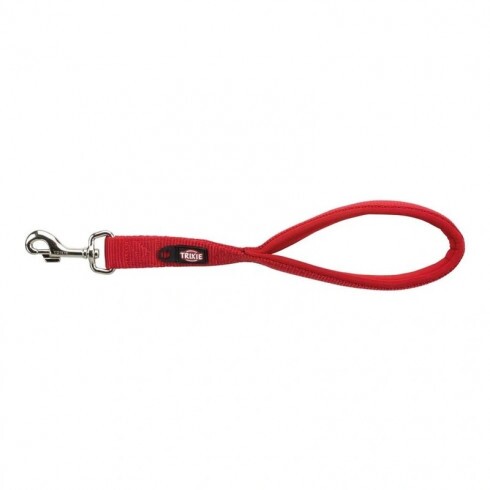 Trixie Premium rövid póráz M–XL: 37 cm/25 mm, piros