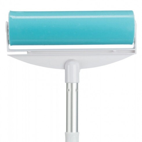 Trixie Szösz Leszedő Henger XXL, Szilikon, 20x30cm, Fehér/Türkíz