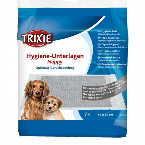 Trixie Helyhez Szoktató Pelenka Aktív szénnel, 40x60cm 1 csomag/7db