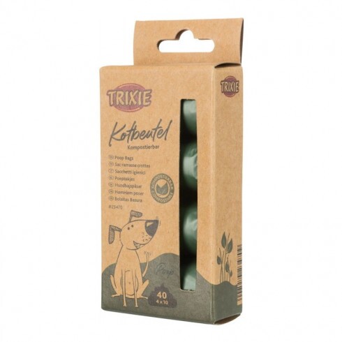 Trixie Ürülékgyüjtő Zacsi 4 tekercs/10db Komposztálható