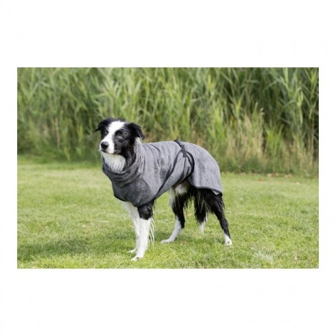 Trixie Fürdőköpeny Kutyának Frottír L Szürke