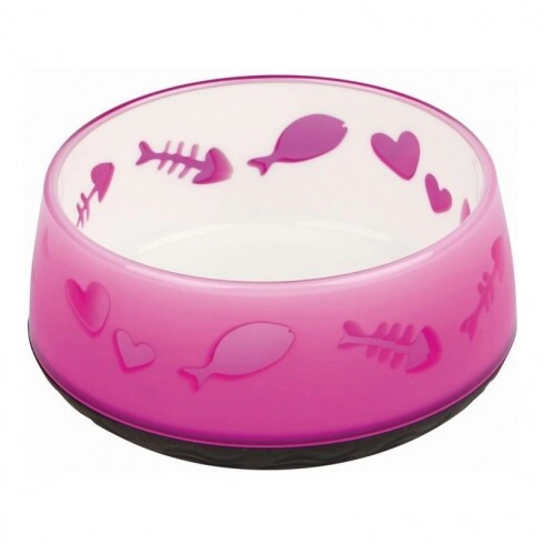 Trixie Tál műanyag Lovely Cat 0,3L/12cm