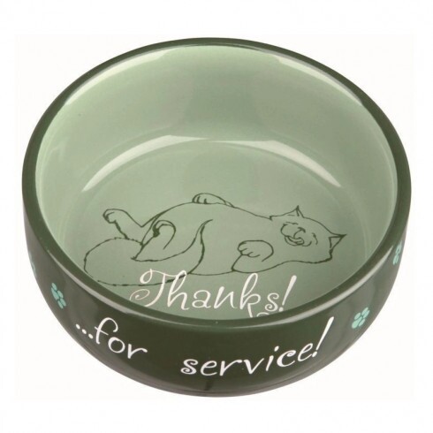 Trixie Thanks For Service kerámia tál 0,3l/11cm