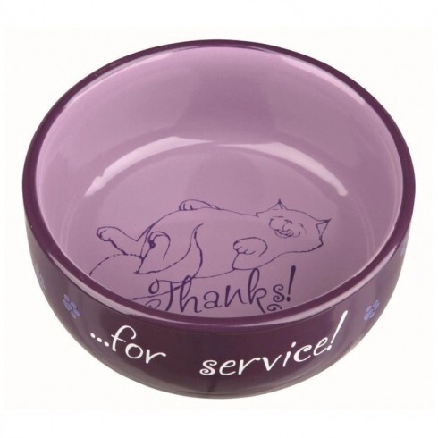 Trixie Thanks For Service kerámia tál 0,3l/11cm