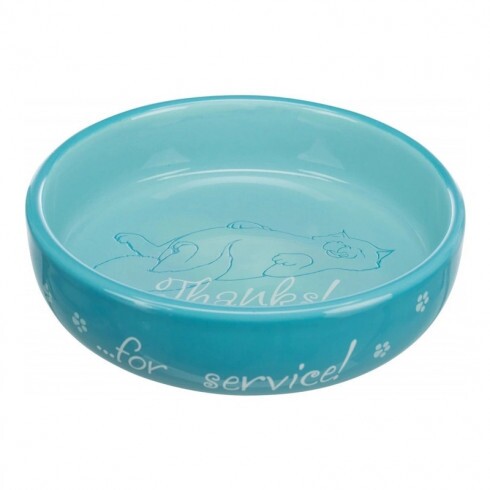 Trixie Tál Kerámia Macskának Mintás 0,3l/15cm