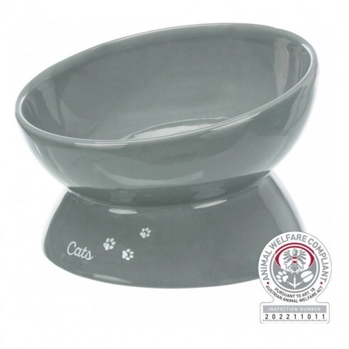 Trixie ergonómikus kerámia tál XXL 0,35L/17cm szürke