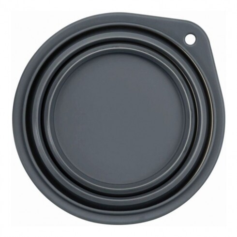 Trixie összecsukható szilikon tál utazáshoz 0,5l/14cm