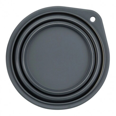 Trixie összecsukható szilikon tál utazáshoz 0,5l/14cm