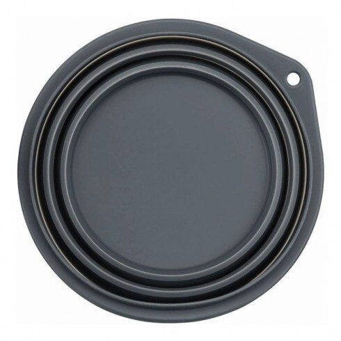 Trixie összecsukható szilikon tál utazáshoz 1l/18cm