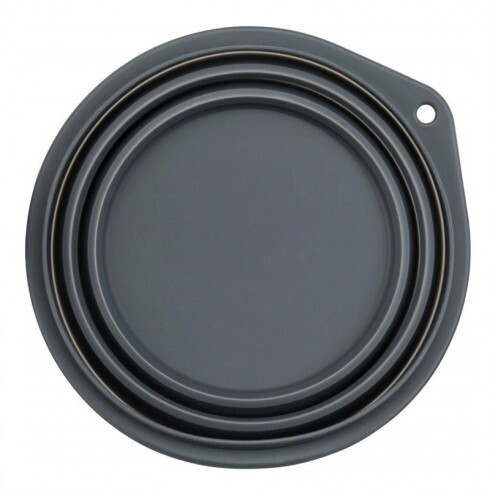 Trixie összecsukható szilikon tál utazáshoz 1l/18cm