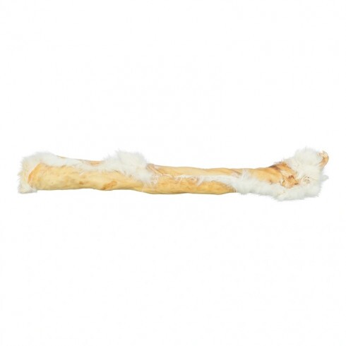 Trixie Jutalomfalat Nyúlbőrös rágórúd szőrrel, 45–50 cm, 85 g
